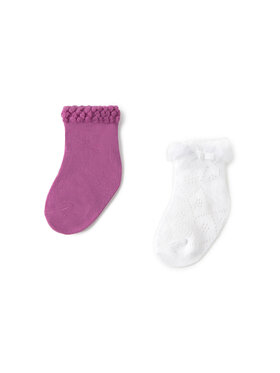 Mayoral Mayoral 2er-Set hohe Kindersocken 10872 Rosa
