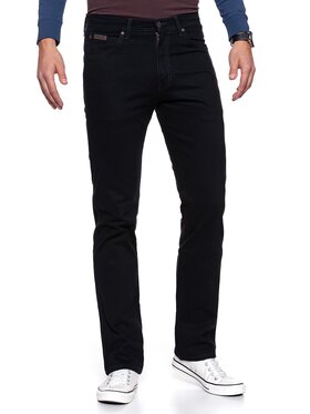 Wrangler Wrangler Spodnie materiałowe ARIZONA Niebieski Straight Fit