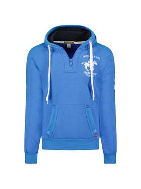 Geographical Norway Geographical Norway Bluza WW4783H/GNO-Royal Blue Niebieski Regular Fit
