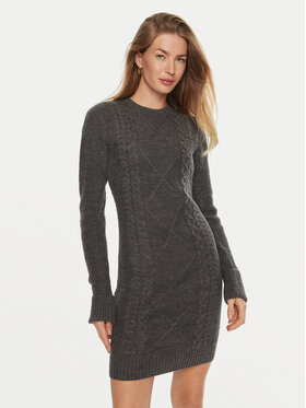 Guess Guess Rochie tricotată Serena W4BK17 Z3HW0 Gri Regular Fit