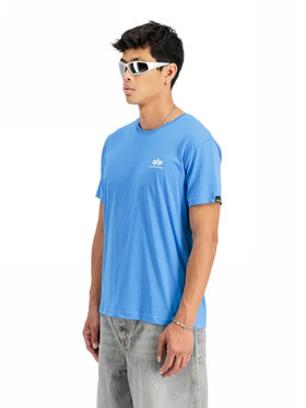 Alpha Industries Alpha Industries T-Shirt AI.188505-737 Niebieski Basic Fit