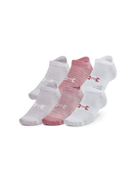 Under Armour Under Armour Lot de 6 paires de chaussettes basses unisexe UA Essential No Show 6pk 1370542-697 Rose