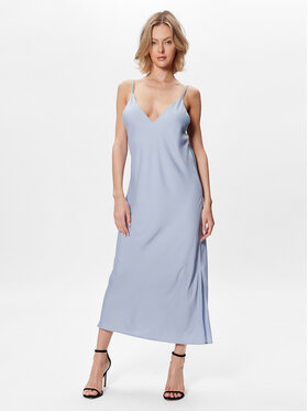 Calvin Klein Calvin Klein Kokteilinė suknelė K20K205542 Mėlyna Slim Fit