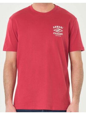 Armani Exchange Armani Exchange T-Shirt XM000550 AF10362 U5059 Czerwony Regular Fit