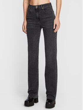 Pinko Pinko Jeansy Flavia 1J10ZY A04W Szary Regular Fit