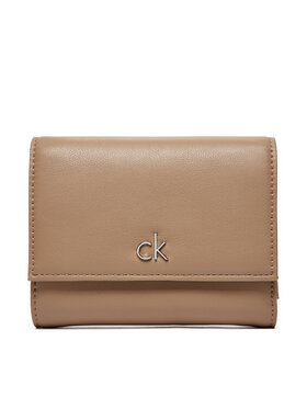 Calvin Klein Calvin Klein Portofel Mic de Damă Ck Daily Medium Trifold_Pbl K60K612851 Bej