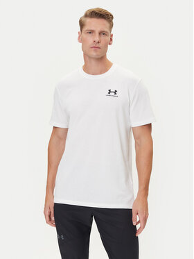 Under Armour Under Armour T-shirt Ua Logo Emb 1373997 Bijela Relaxed Fit