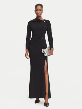 Rinascimento Rinascimento Õhtune kleit CFC0131074003 Must Slim Fit