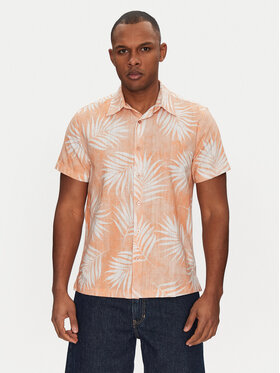Guess Guess Cămașă M5GH68 WH3A0 Portocaliu Regular Fit