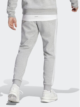 Adidas Spodnji Del Trenirke Essentials Fleece 3-Stripes Cuff IJ6494 Siva Regular Fit