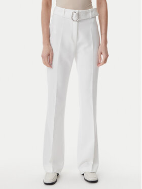 HUGO HUGO Stoffhose 50537602 Weiß Flare Fit