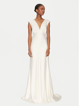 YAS YAS Estélyi ruha Dottea 26036356 Ekru Regular Fit