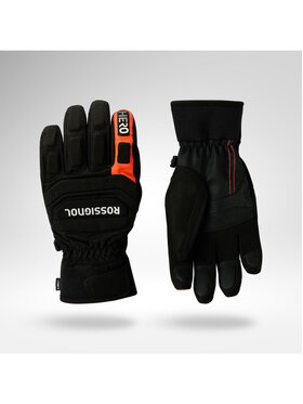 Rossignol Rossignol Rękawice narciarskie Jr Hero Ski Gloves R-Shell Dry Czarny