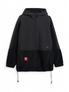 4F 4F Polar FOB Czarny Loose Fit