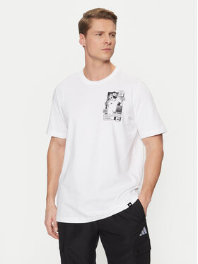 adidas adidas Футболка Messi Icon Graphic JJ1414 Білий Regular Fit