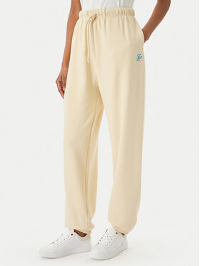 Tommy Hilfiger Tommy Hilfiger Pantaloni da tuta Logo Embroidery WW0WW49706 Beige chiaro Regular Fit