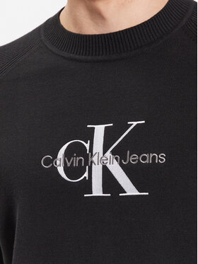 Calvin Klein Jeans Majica Z Dolgimi Rokavi J30J323408 Črna Regular Fit