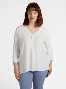 Fiorella Rubino Fiorella Rubino T-shirt G221L008526N011 Bianco Regular Fit