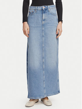 Tommy Jeans Tommy Jeans Fustă de blugi Claire DW0DW22711 Albastru deschis Regular Fit