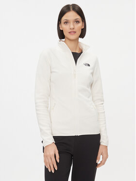 The North Face The North Face Flis W 100 Glacier Fz - EuNF0A855ON3N1 Bijela Regular Fit