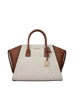 Michael Kors Michael Kors Torebka Beige Fabric Hand Beżowy