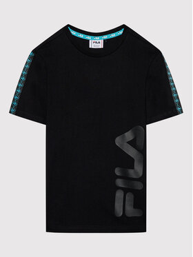 Fila Fila Tričko Levi 689070 Čierna Regular Fit