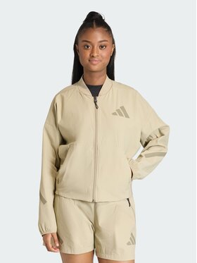 adidas adidas Kurtka bomber 159196 Brązowy Loose Fit