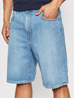 Lee Lee Szorty jeansowe Asher L70UOMVW 112145497 Niebieski Loose Fit