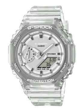 Casio Casio Hodinky GMA-S2100SK-7AER Priehľadná
