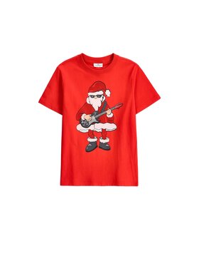 Coccodrillo Coccodrillo T-Shirt ZC6143203MER-009 Czerwony Regular Fit