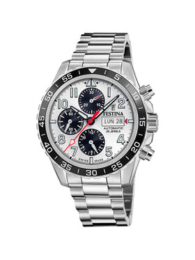Festina Festina Zegarek F20055-1 Srebrny