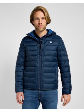 Lee Lee Kurtka puchowa PUFFER JACKET Granatowy Regular Fit