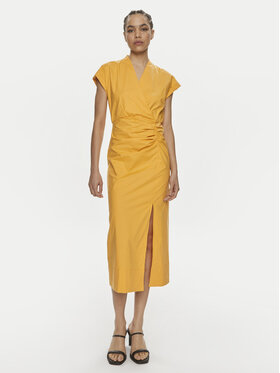 Marella Marella Sommerkleid Recoaro 2413221242 Orange Regular Fit