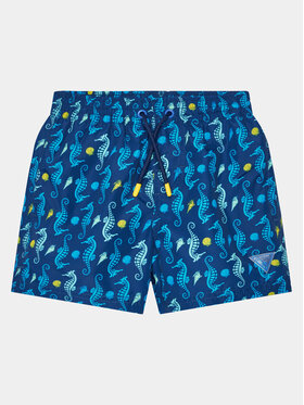 Guess Guess Pantaloncini da bagno L4GZ05 WG2A2 Blu Regular Fit