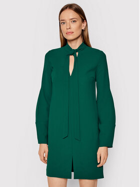 Victoria Victoria Beckham Victoria Victoria Beckham Kleid für den Alltag Soft Crepe 2321WDR002845A Grün Regular Fit