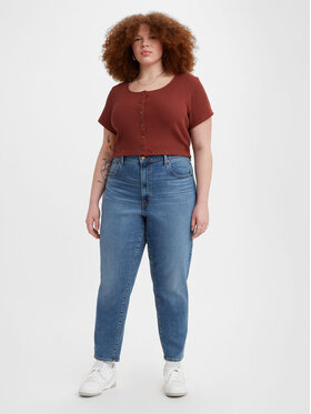 Levi's® Levi's® Jeans hlače A0987-0008 Modra Mom Fit
