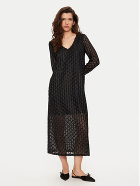 Vila Vila Коктейльна сукня Zalma 14102492 Чорний Regular Fit