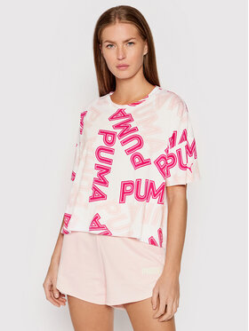 Puma Puma T-shirt Modern Sports Fashion 581238 Bianco Relaxed Fit