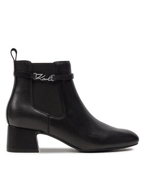 KARL LAGERFELD KARL LAGERFELD Členková obuv Bonnie KL30344 Čierna