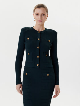 Guess Guess Pletena jopica W5YR09 Z0130 Zelena Regular Fit