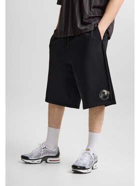 PROSTO. PROSTO. Szorty sportowe P Rim Czarny Regular Fit