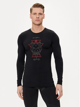 Brubeck Brubeck Treniņkrekls LS1414M Melns Slim Fit