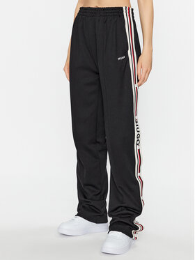 HUGO Hugo Spodnie dresowe Naluise 50492809 Czarny Regular Fit