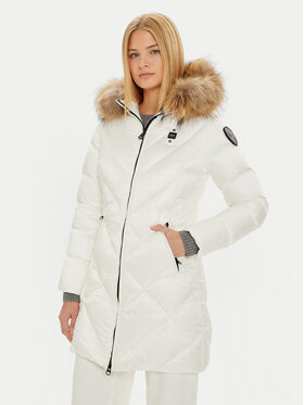 Blauer Blauer Zimní bunda 24WBLDK03052 Bílá Regular Fit