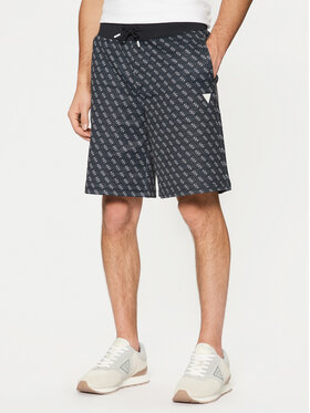 Guess Guess Szövet rövidnadrág Z4YD03 FL04Q Fekete Regular Fit