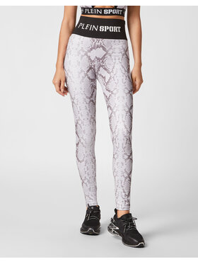 Plein Sport Plein Sport Legginsy 1621 Szary Active Fit