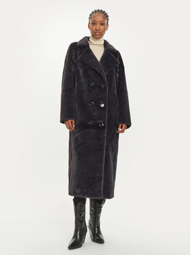 MICHAEL Michael Kors MICHAEL Michael Kors Futro 77B1401M52 Granatowy Oversize