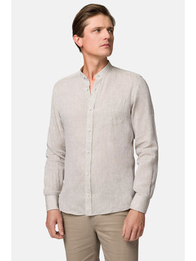 Lancerto Lancerto Koszula Sunny KO073123000018 Beżowy Slim Fit