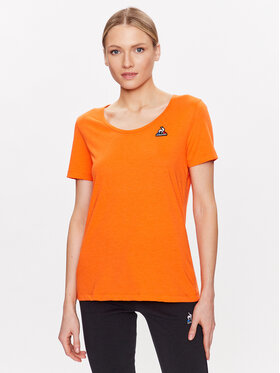 Le Coq Sportif Le Coq Sportif Majica 2310428 Oranžna Regular Fit
