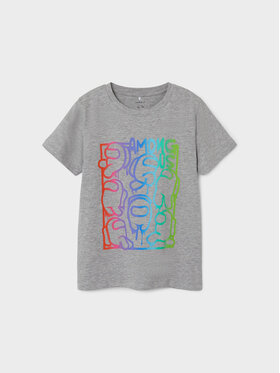 NAME IT NAME IT T-shirt AMONGUS Jish 13225980 Siva Regular Fit